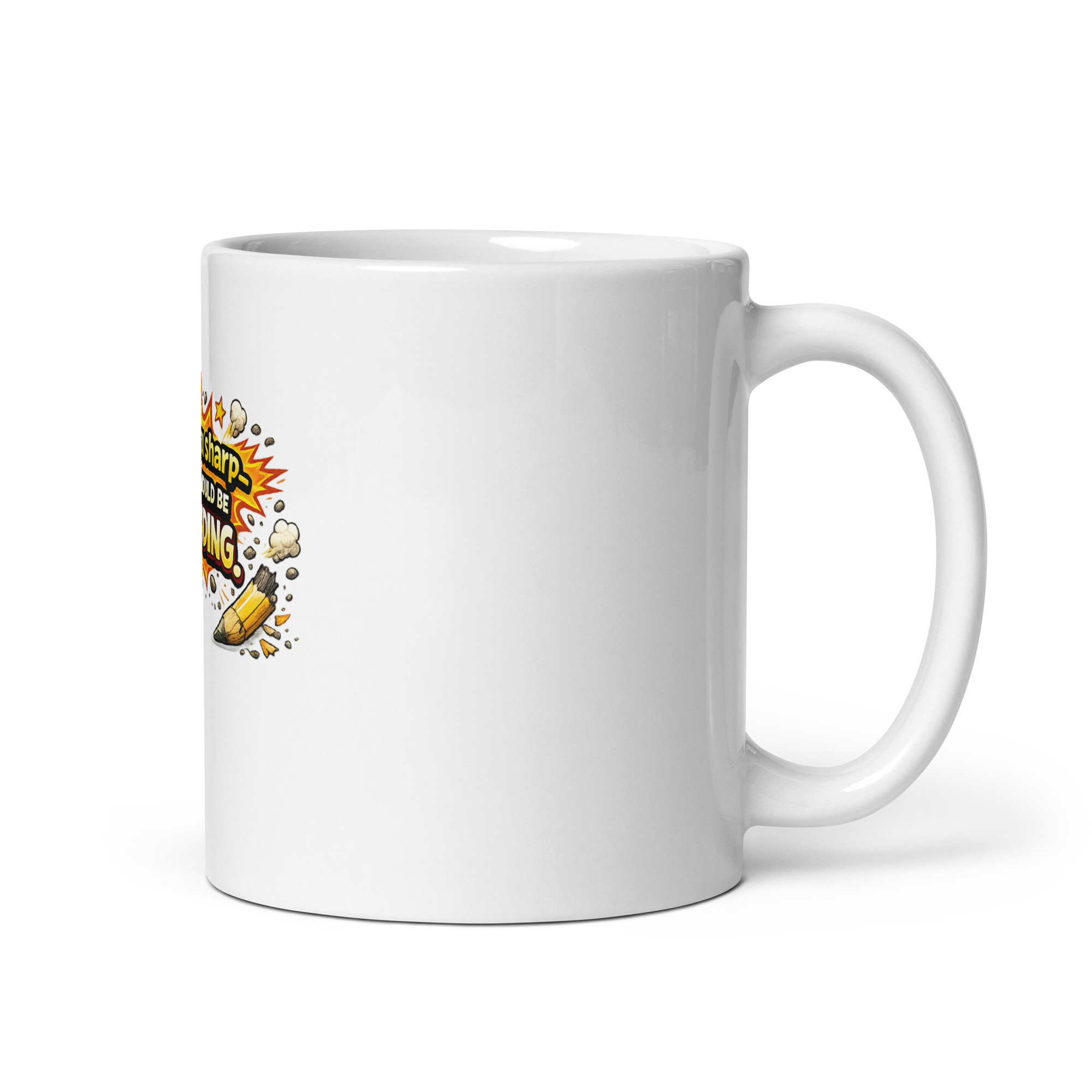 I’d call you sharp, but that would be misleading Mug - Image 3