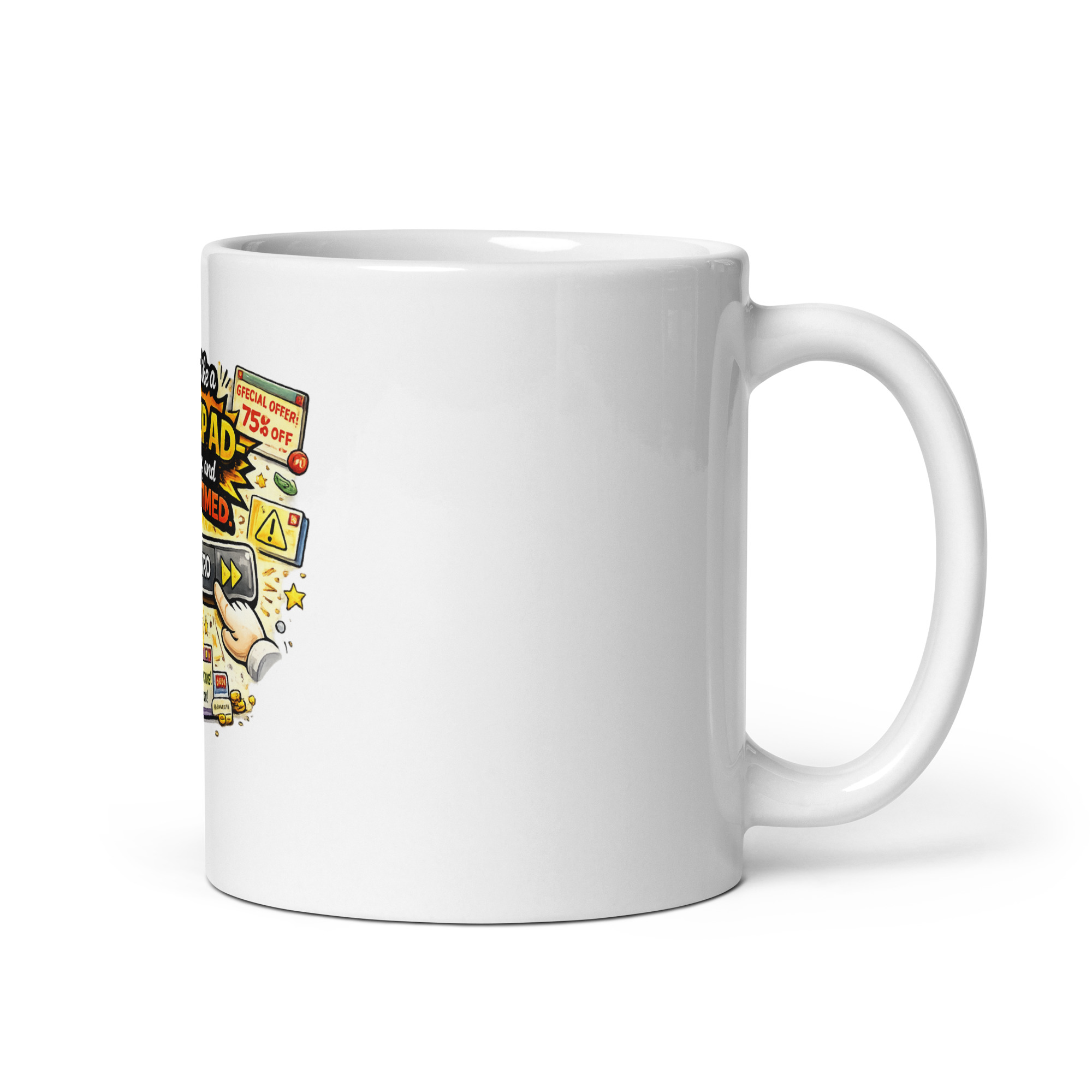 You’re like a pop-up ad annoying and badly timed Mug - Image 3