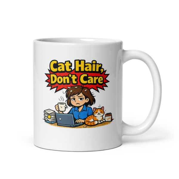 Cat Hair Don't Care Mug