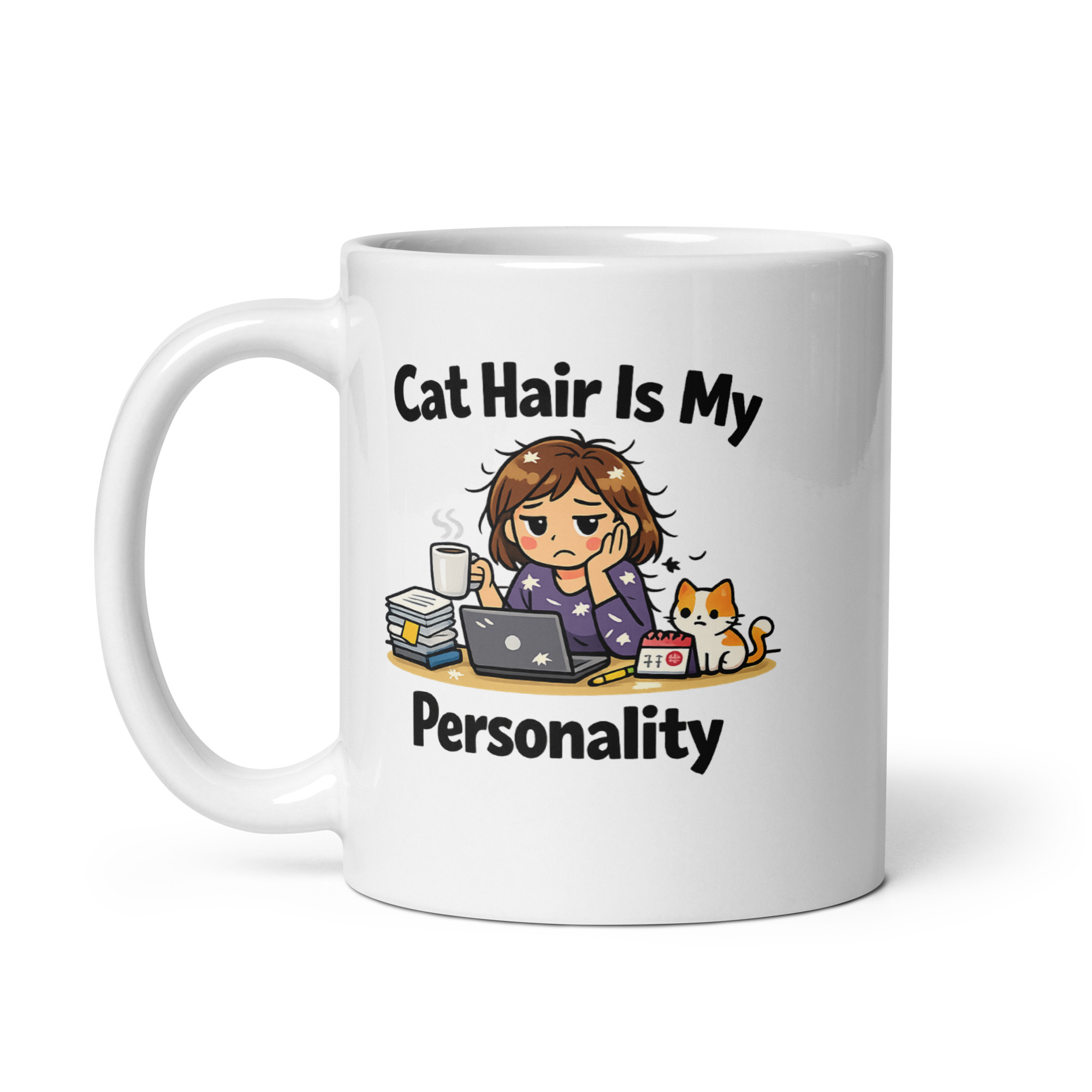 Cat Hair Is My Personality Mug
