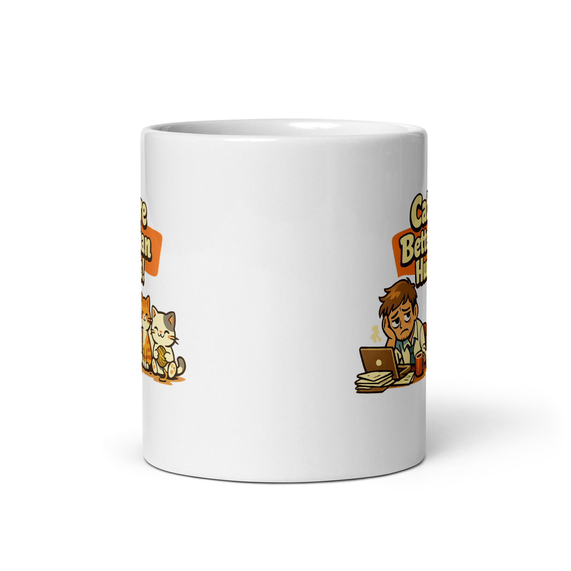 Cats Are Better Than Humans Mug