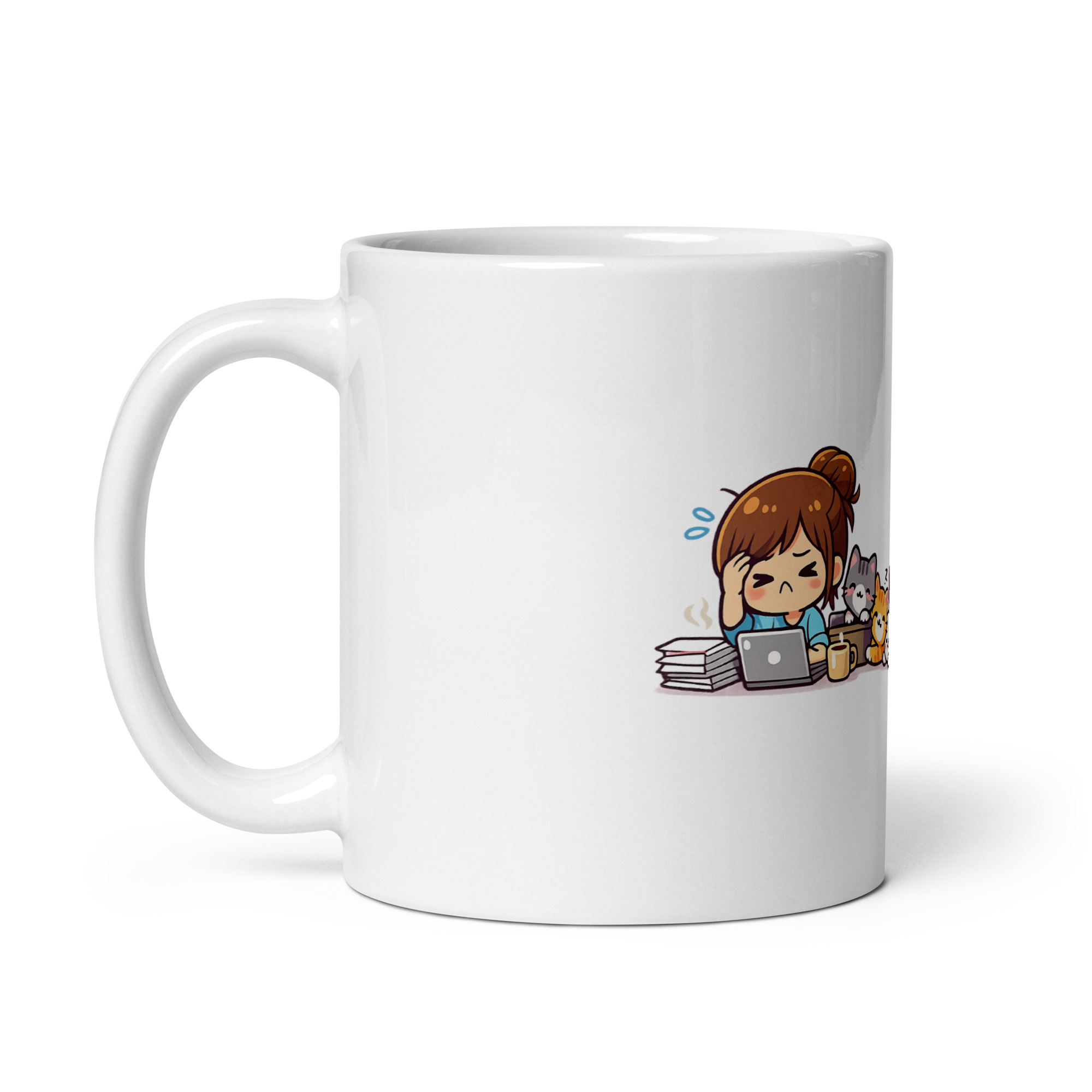 Cats Because People Are Annoying Mug