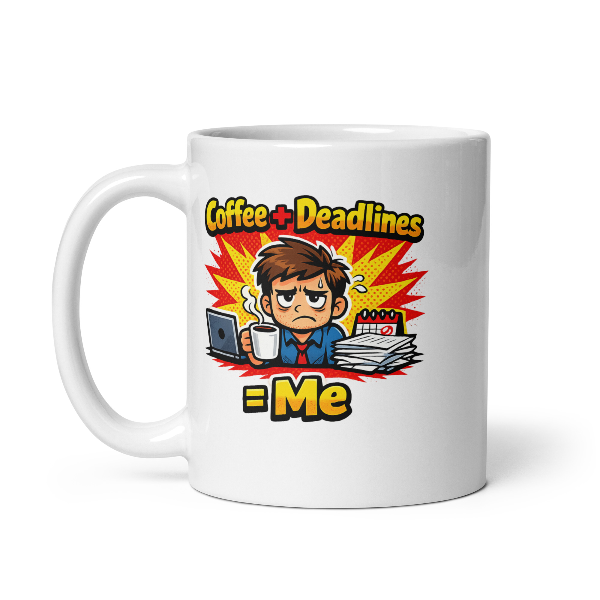 Coffee Mug For Computer Geeks (Male)