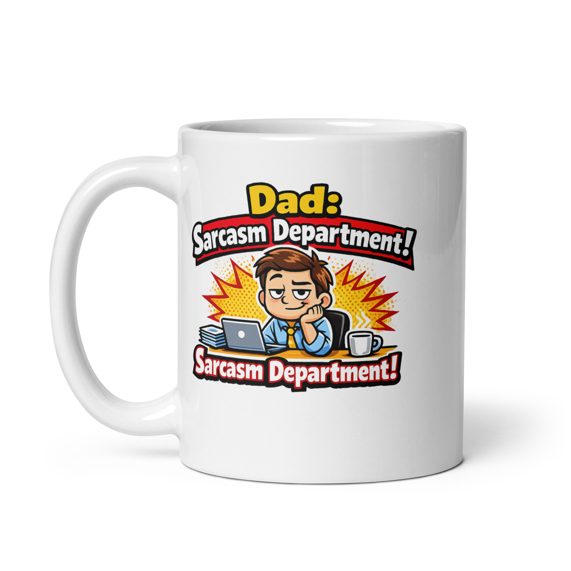 Dad Sarcasm Department Mug