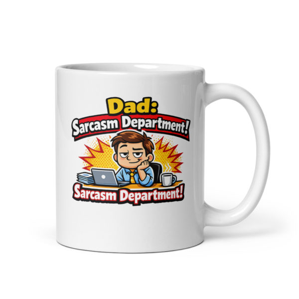 Dad Sarcasm Department Mug