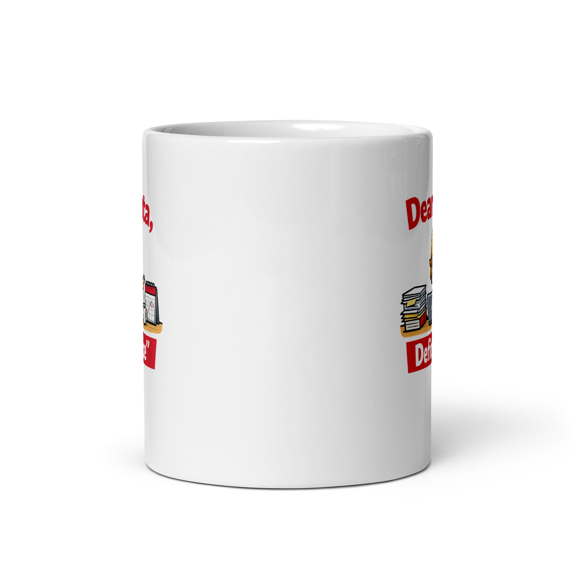 Dear Santa Define Nice Mug
