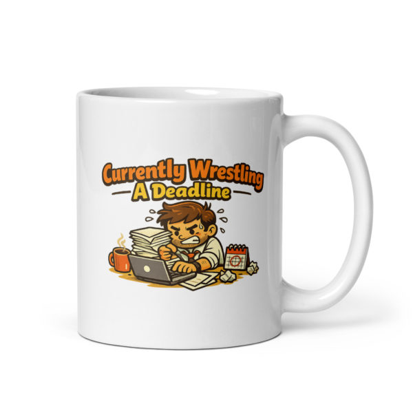 Funny Deadline Mug (Male)