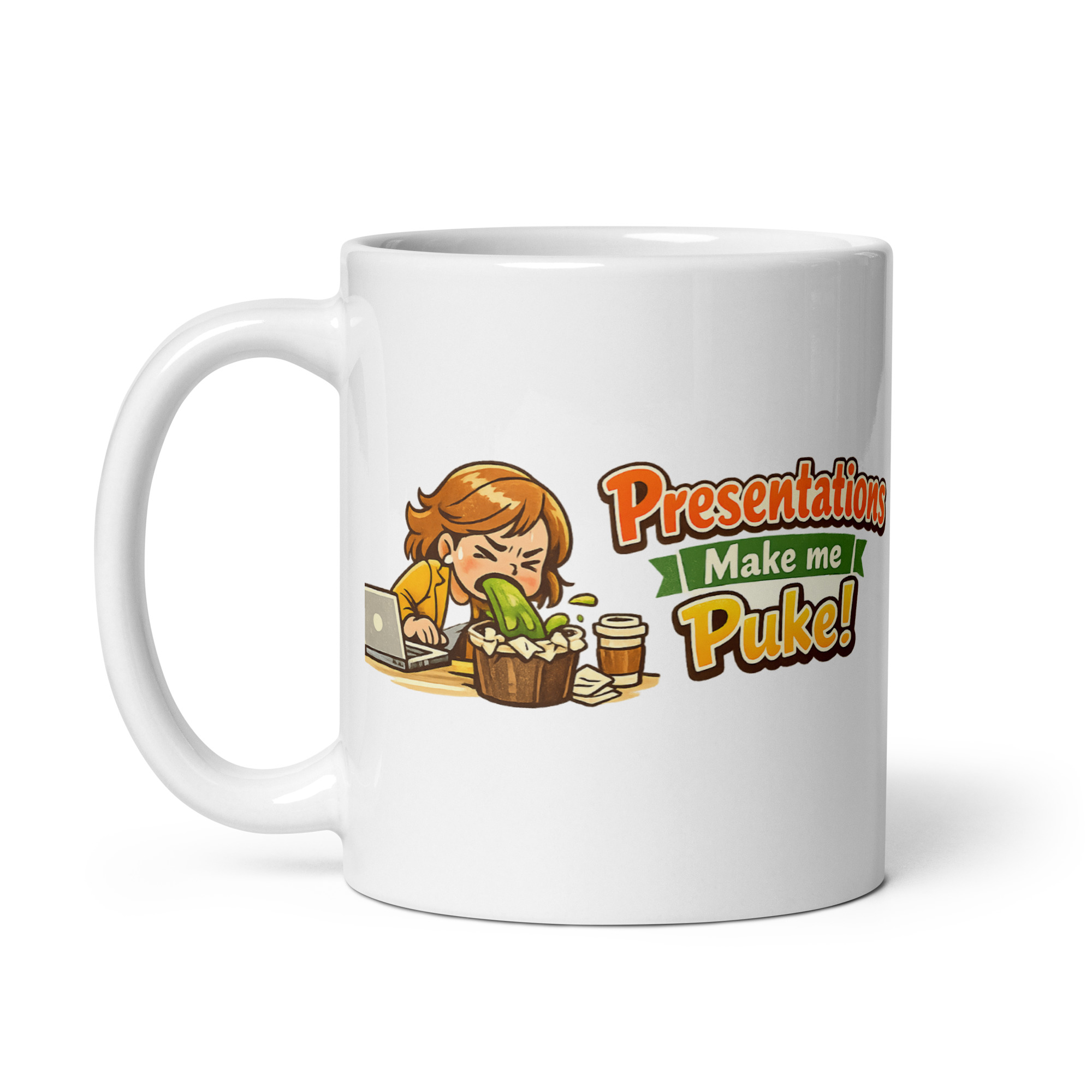Funny Presentations Mug (Female)
