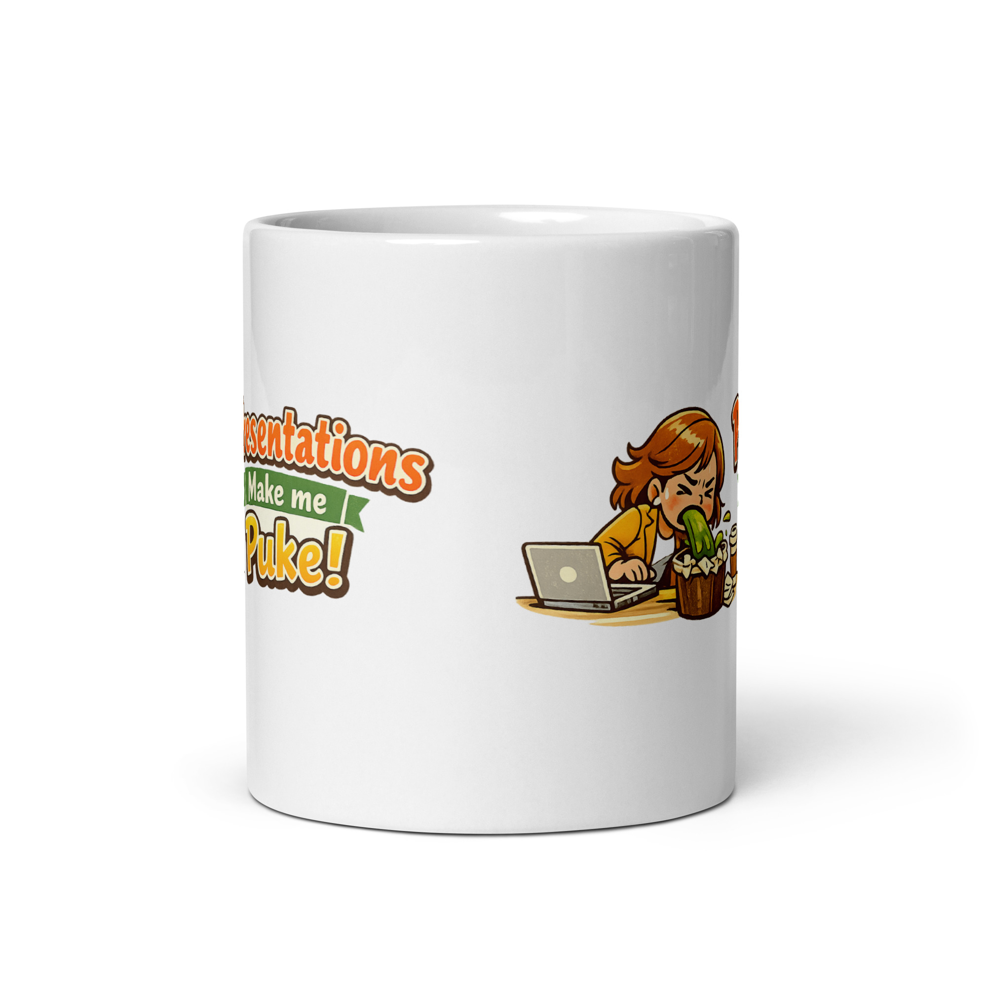Funny Presentations Mug (Female)