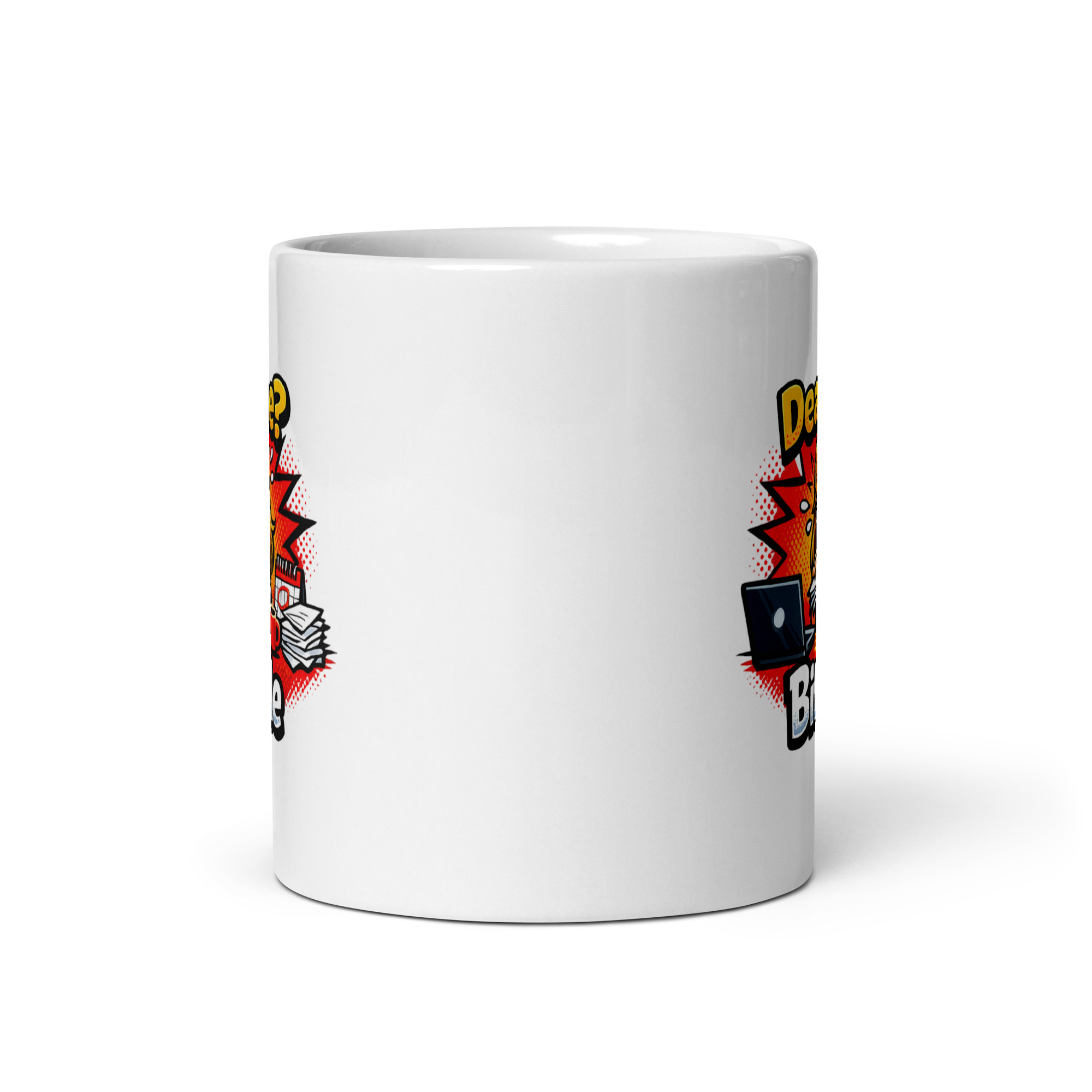 Funny Work Busy Mug (Female)