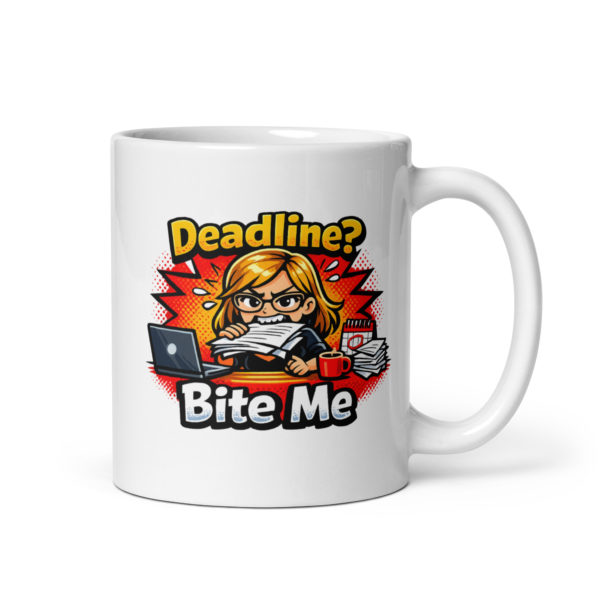 Funny Work Busy Mug (Female)