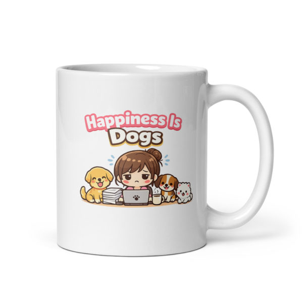 Happiness Is Dogs Mug