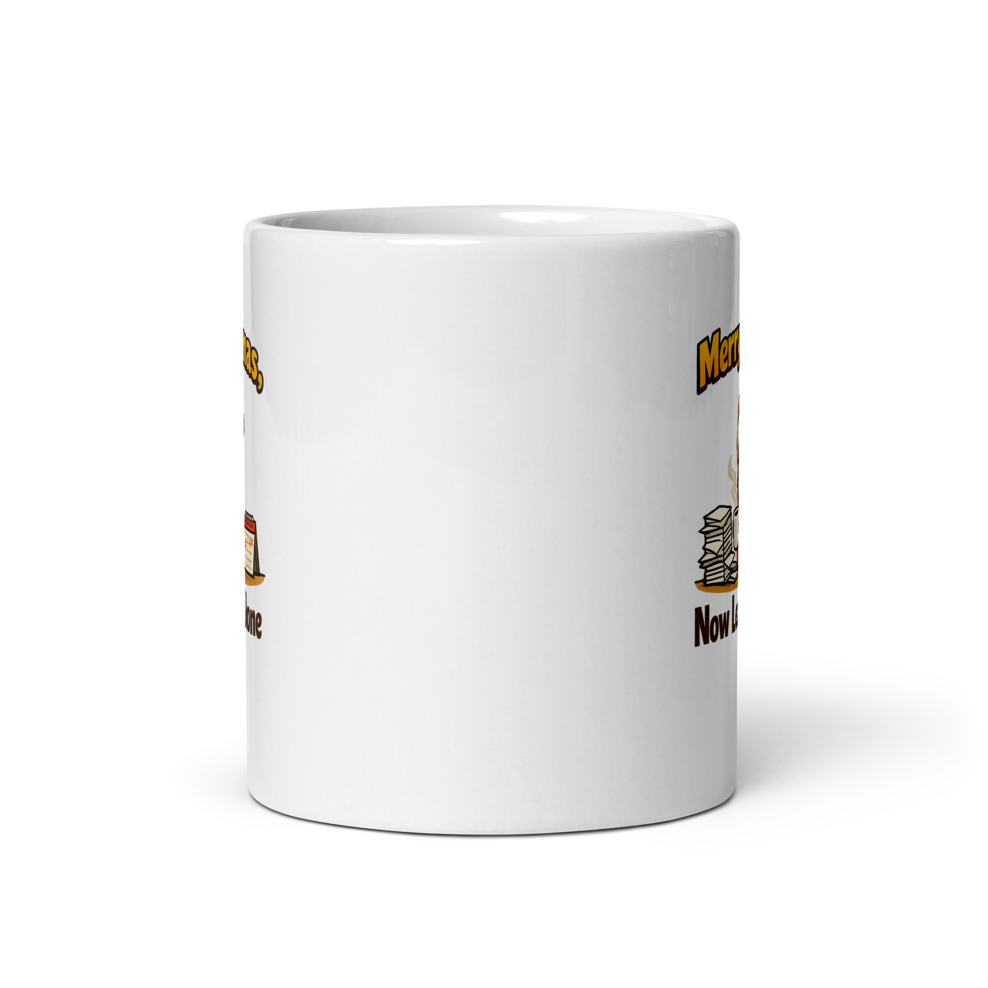 Merry Christmas Now Leave Me Alone Mug