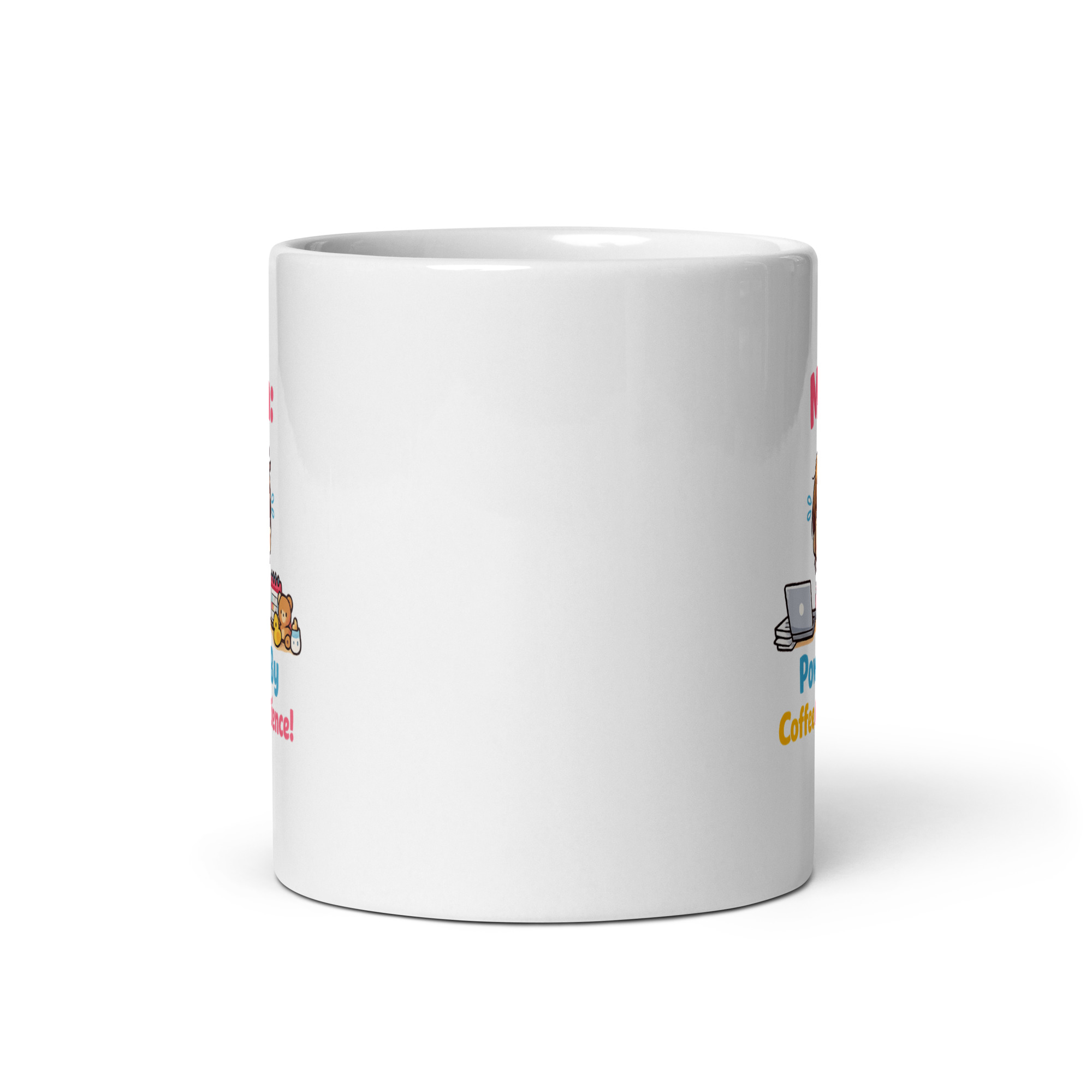 Mum Powered By Coffee And Patience Mug