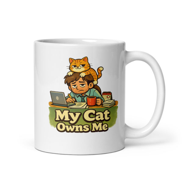 My Cat Owns Me Mug