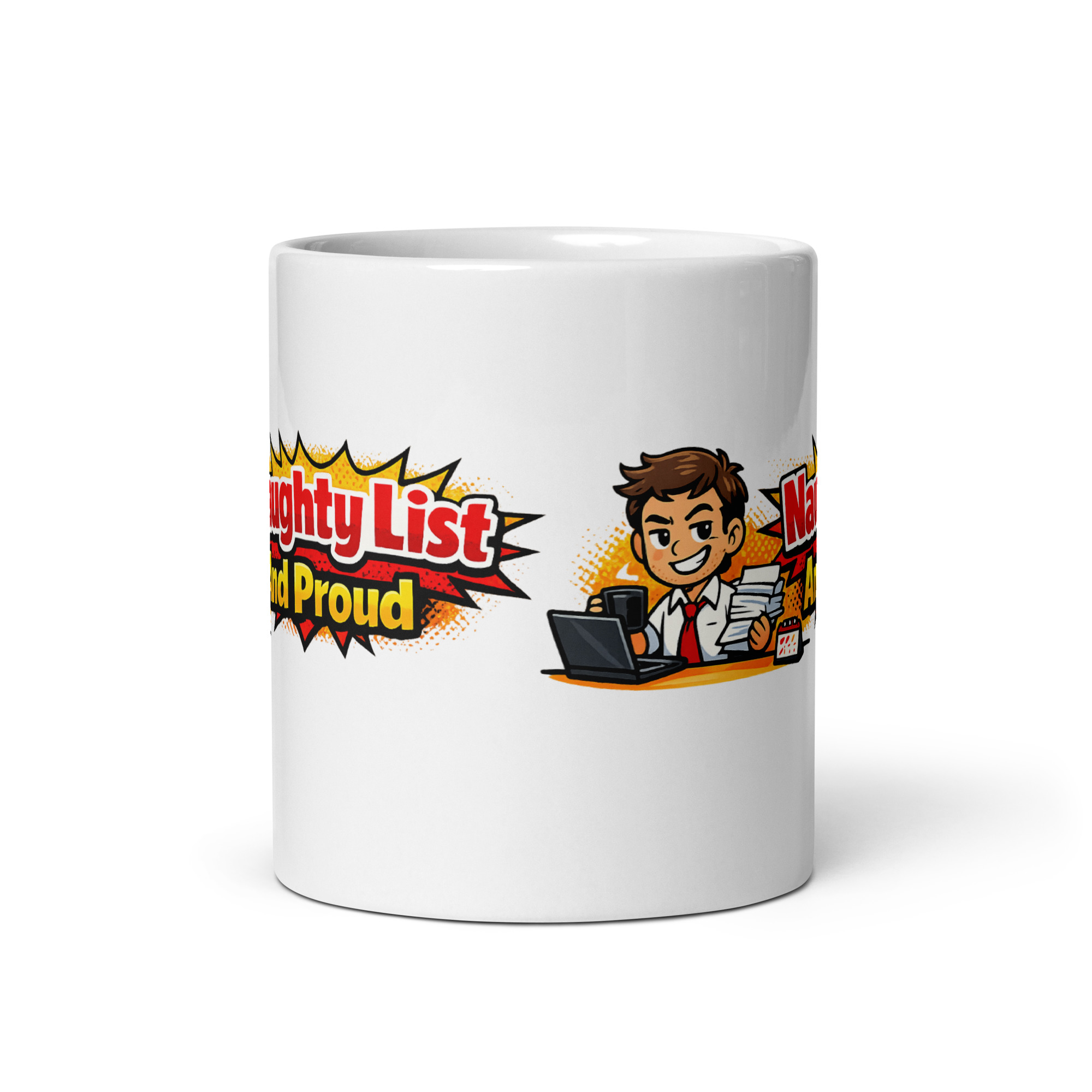Naughty List And Proud Mug