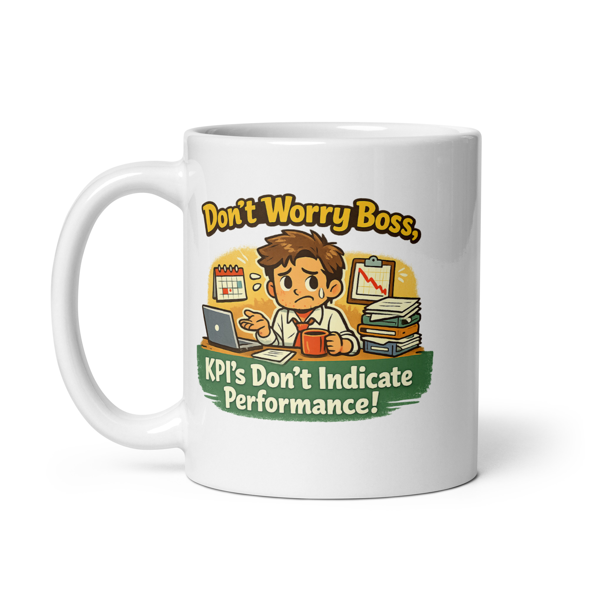 Project Manager Funny Mug (Male)
