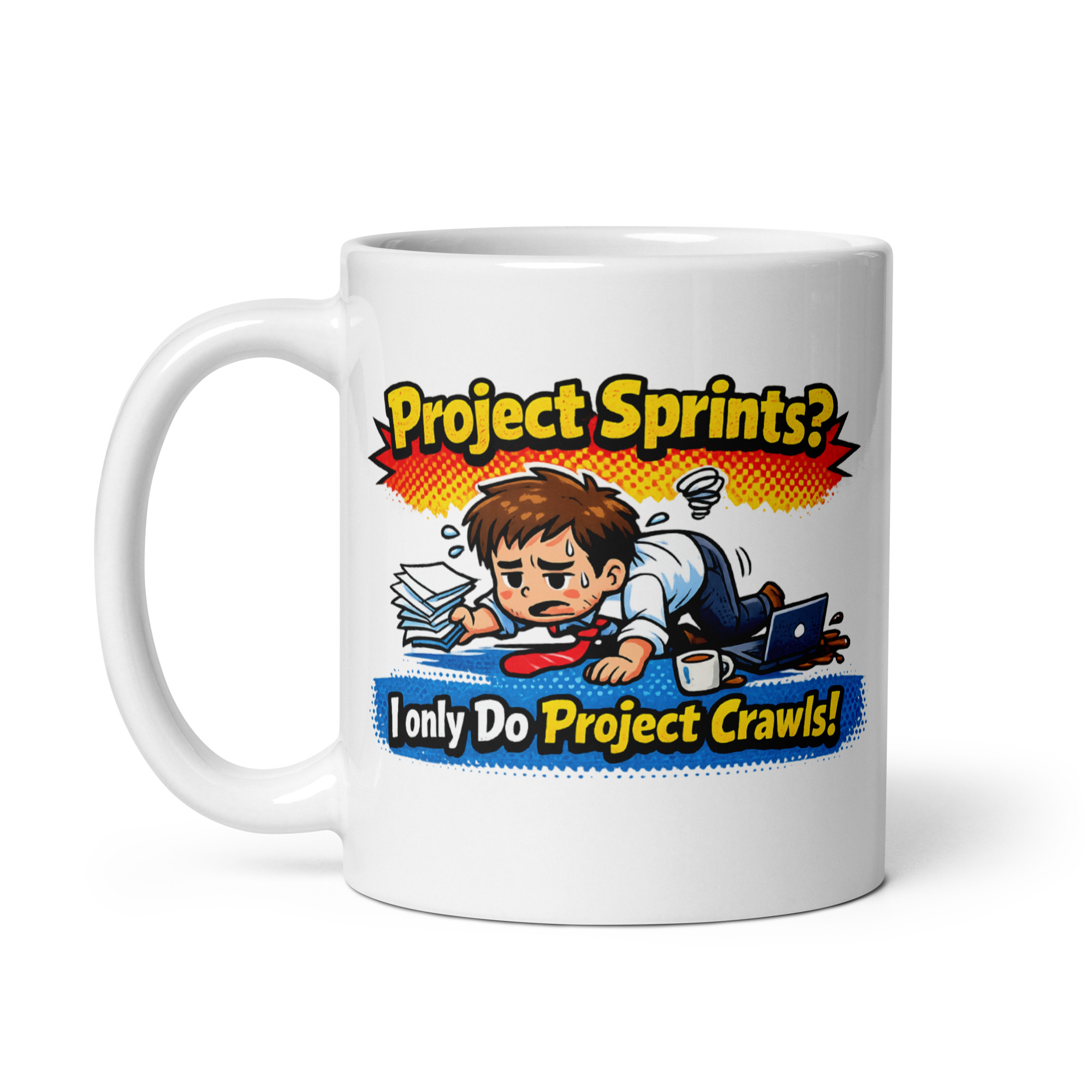 Project Sprints Funny Mug (Male)
