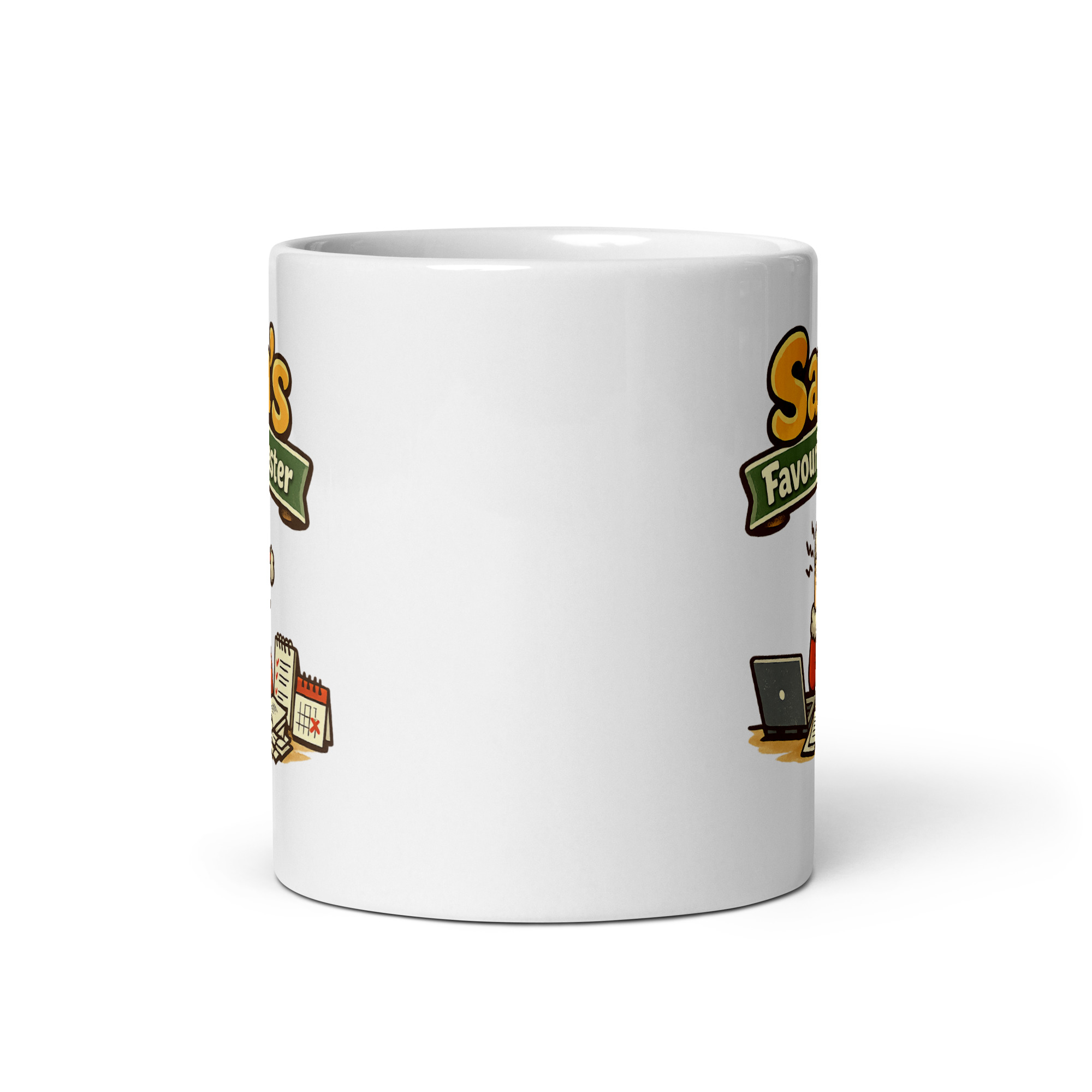 Santa's Favourite Disaster Mug