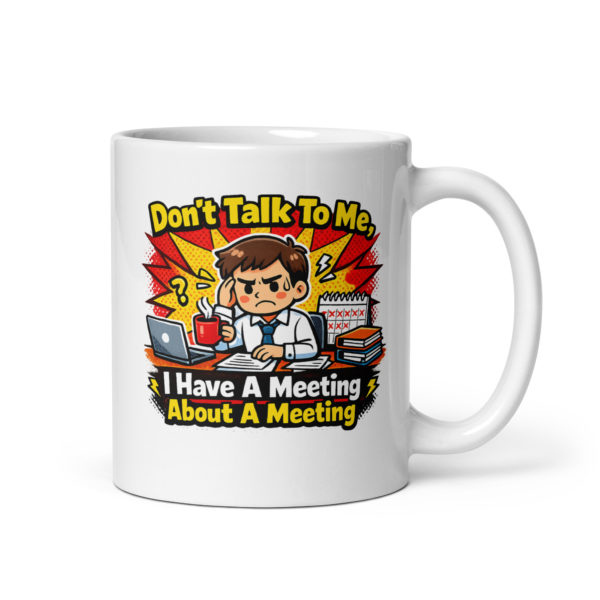 Teams Meeting Funny Mug (Male)