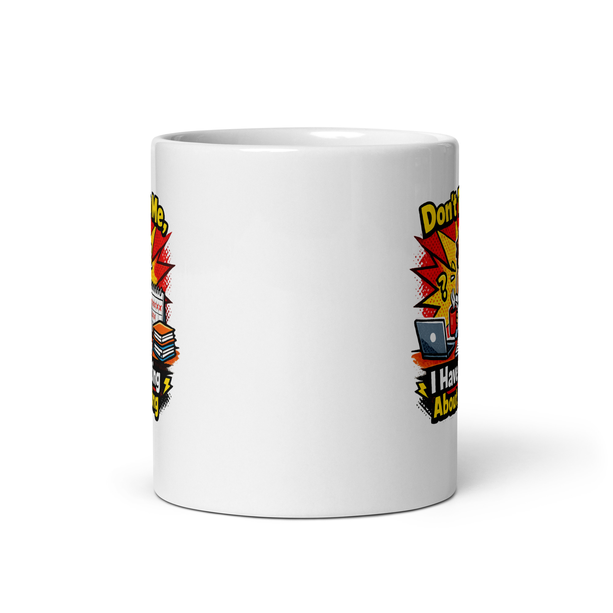 Teams Meeting Funny Mug (Male)