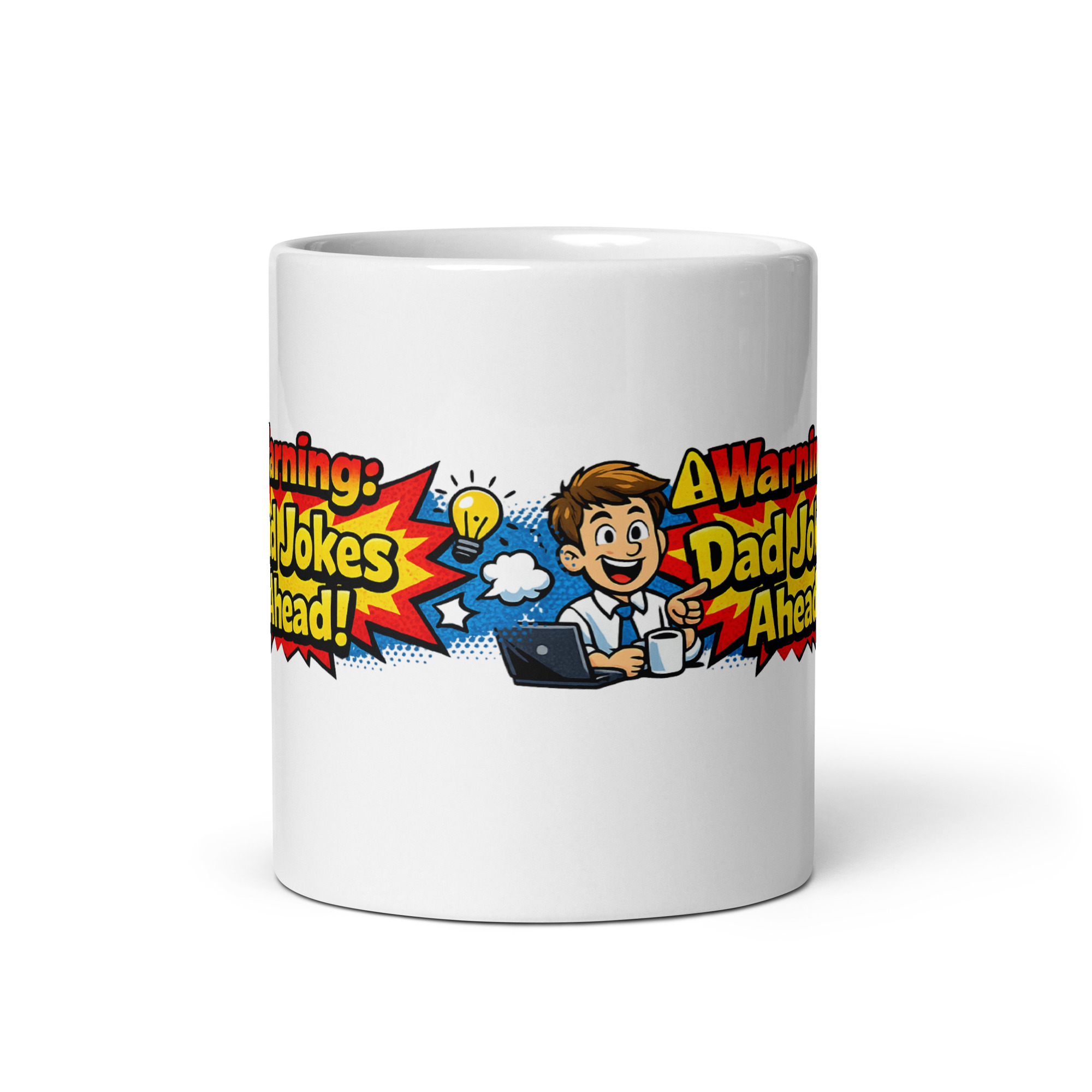 Warning Dad Jokes Ahead Mug - Image 6