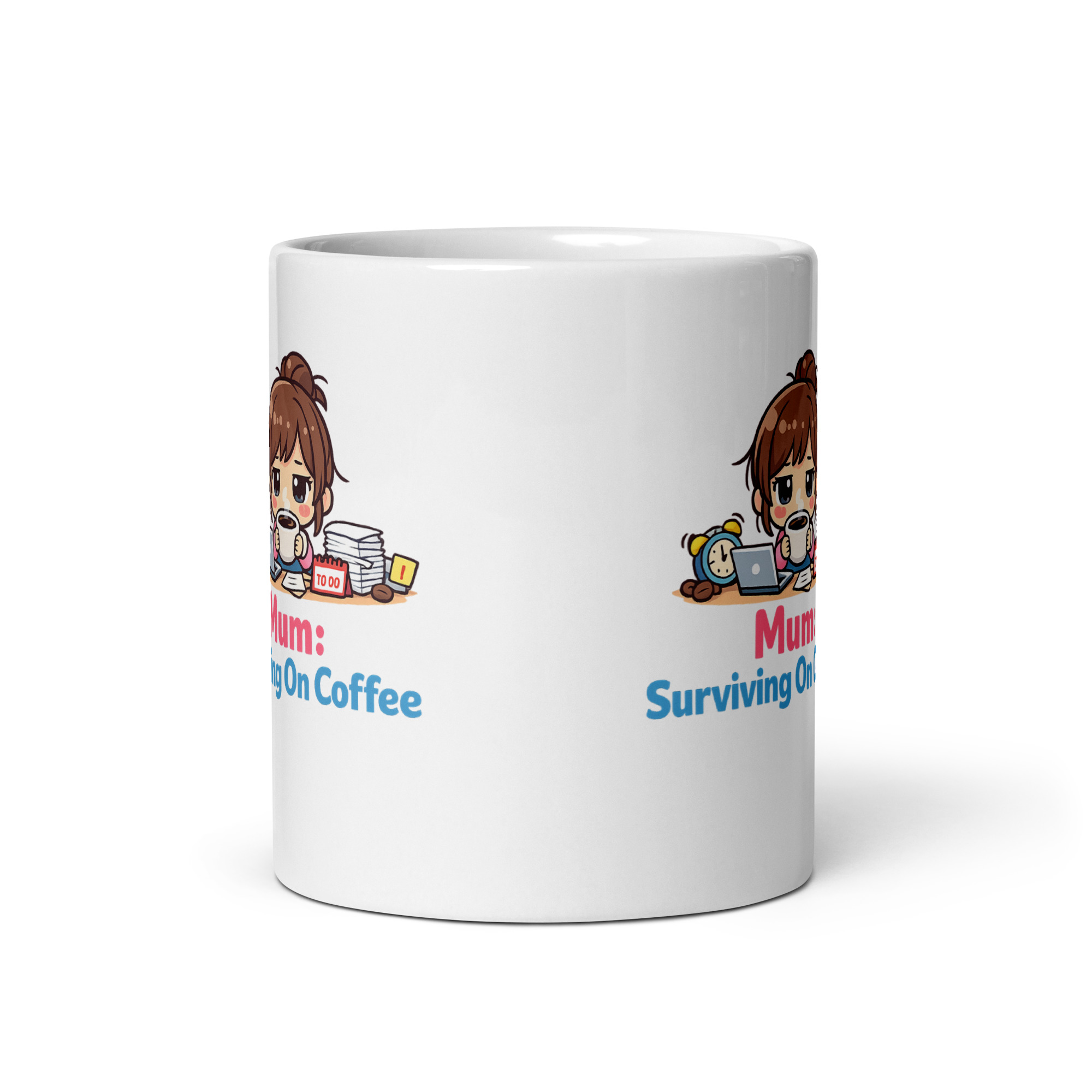 Mum Surviving On Coffee Mug - Image 6