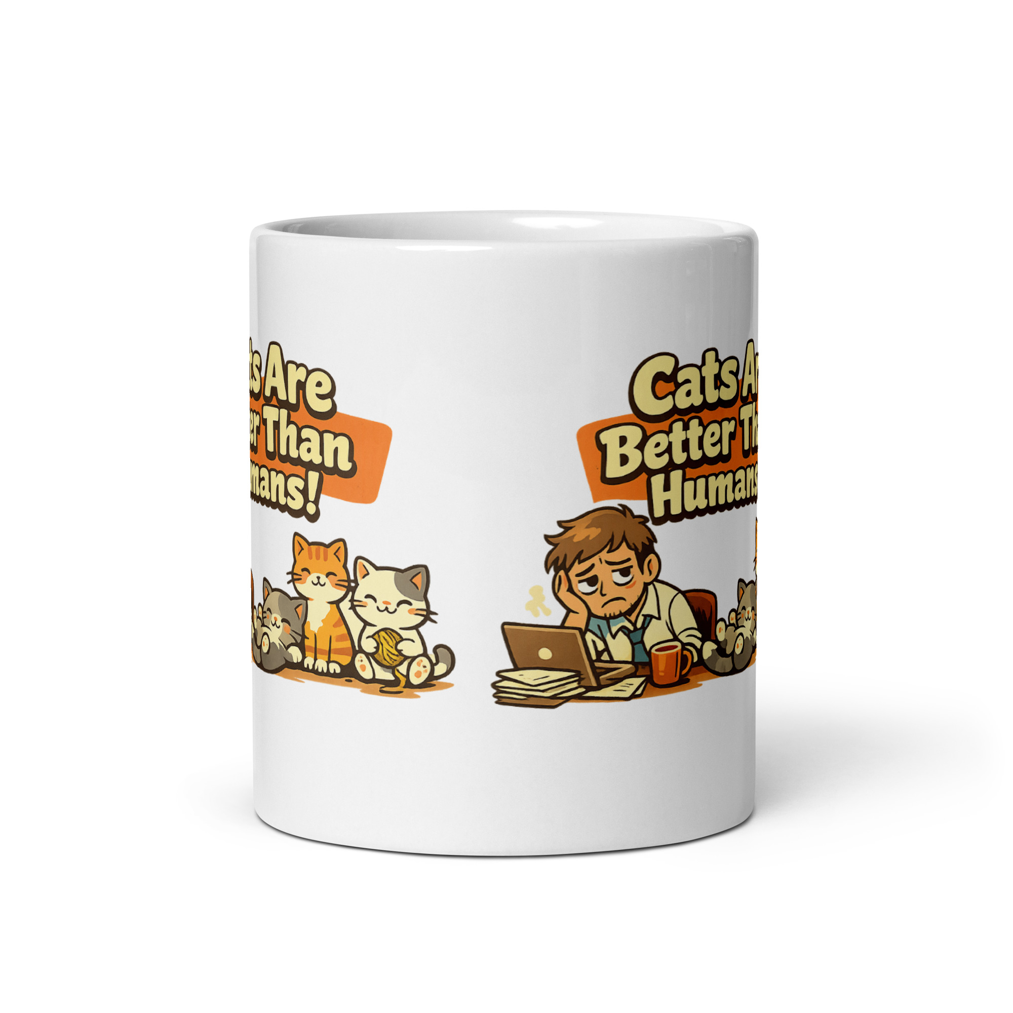 Cats Are Better Than Humans Mug - Image 6