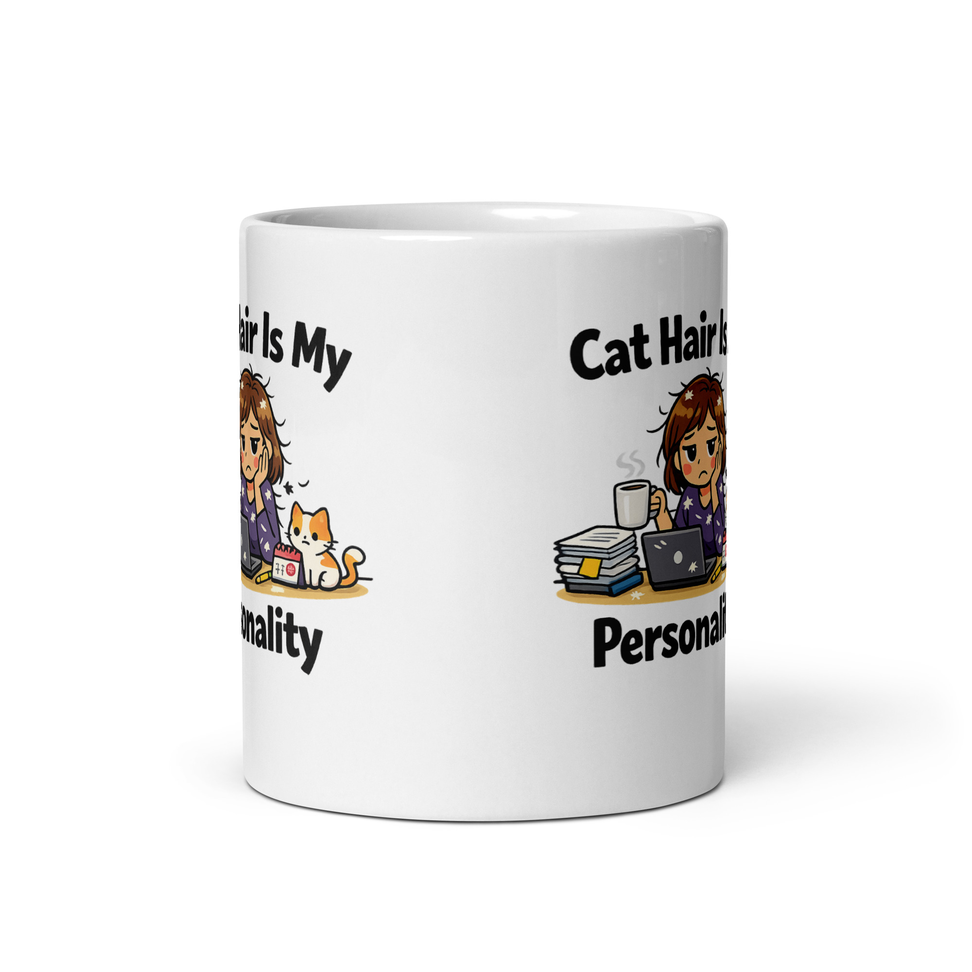 Cat Hair Is My Personality Mug - Image 6