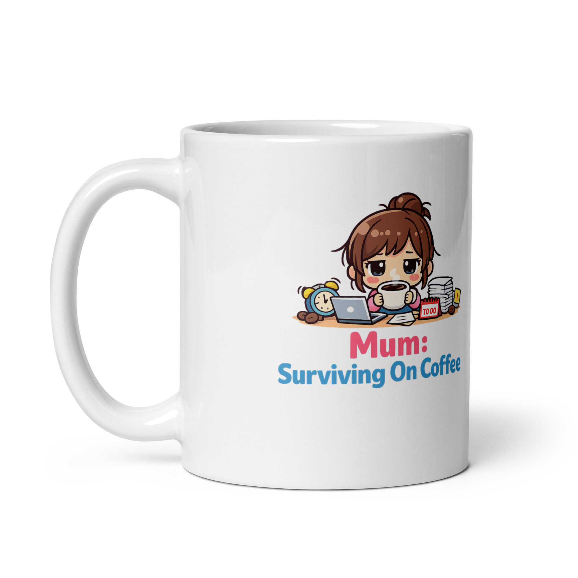 Mum Surviving On Coffee Mug - Image 5