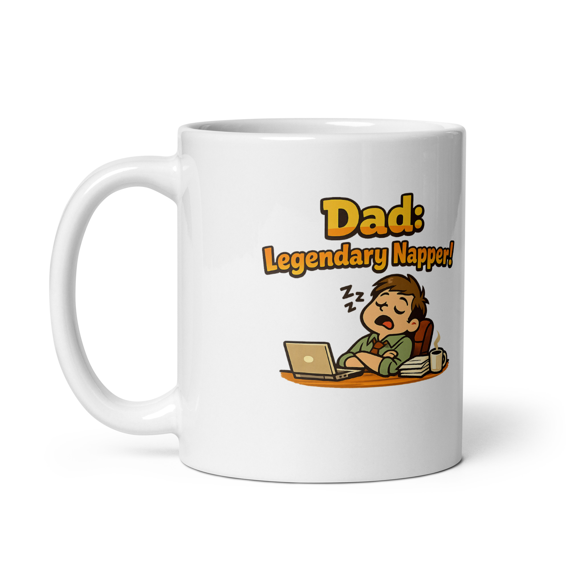 Dad Legendary Napper Mug - Image 5