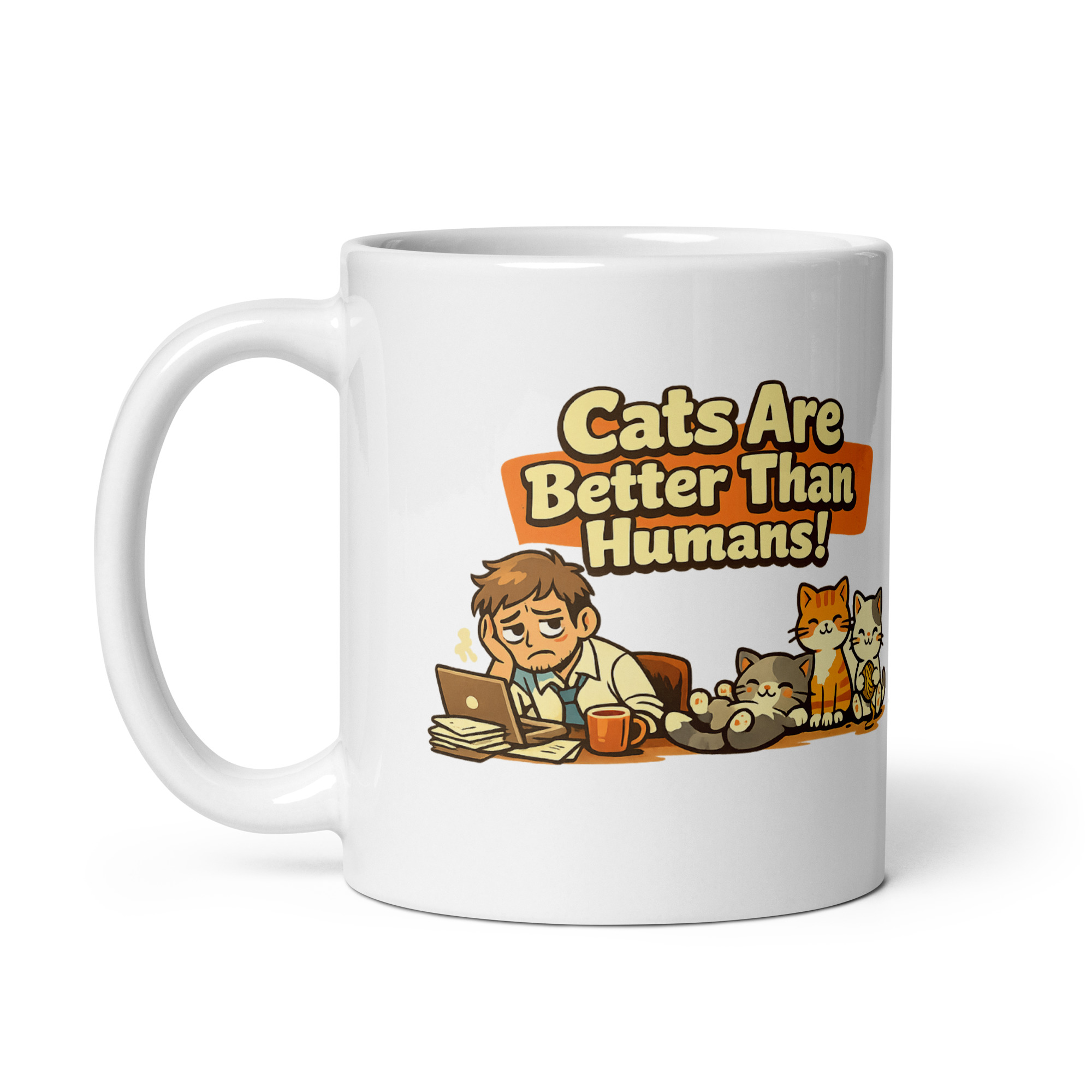 Cats Are Better Than Humans Mug - Image 5