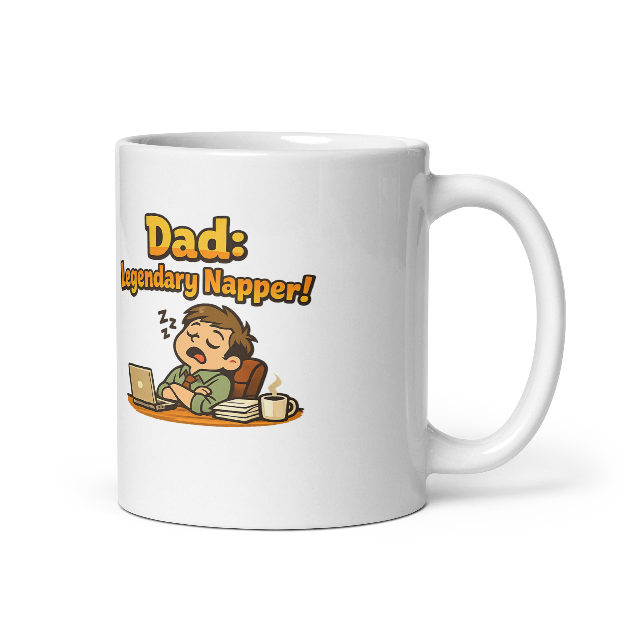 Dad Legendary Napper Mug - Image 4