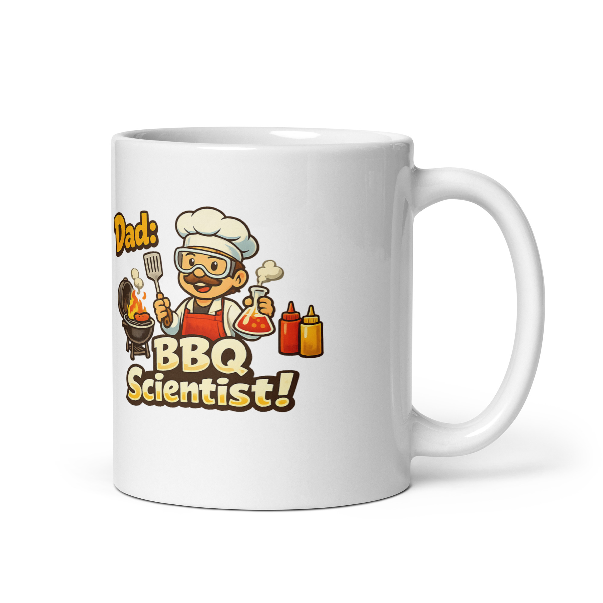 Dad BBQ Scientist Mug - Image 4