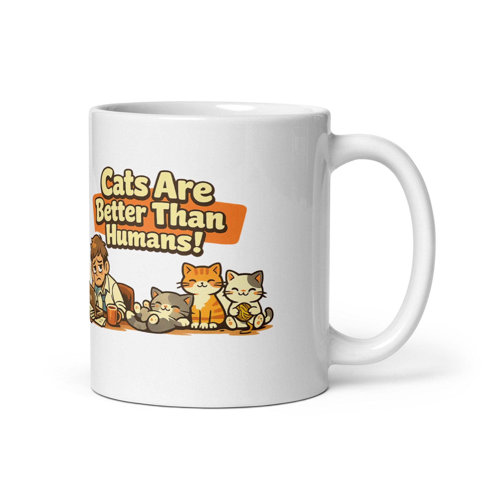 Cats Are Better Than Humans Mug - Image 4