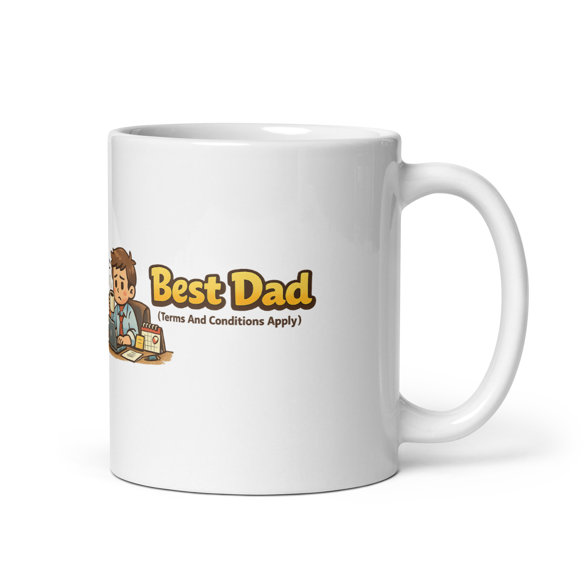 Best Dad (Terms And Conditions Apply) Mug - Image 4