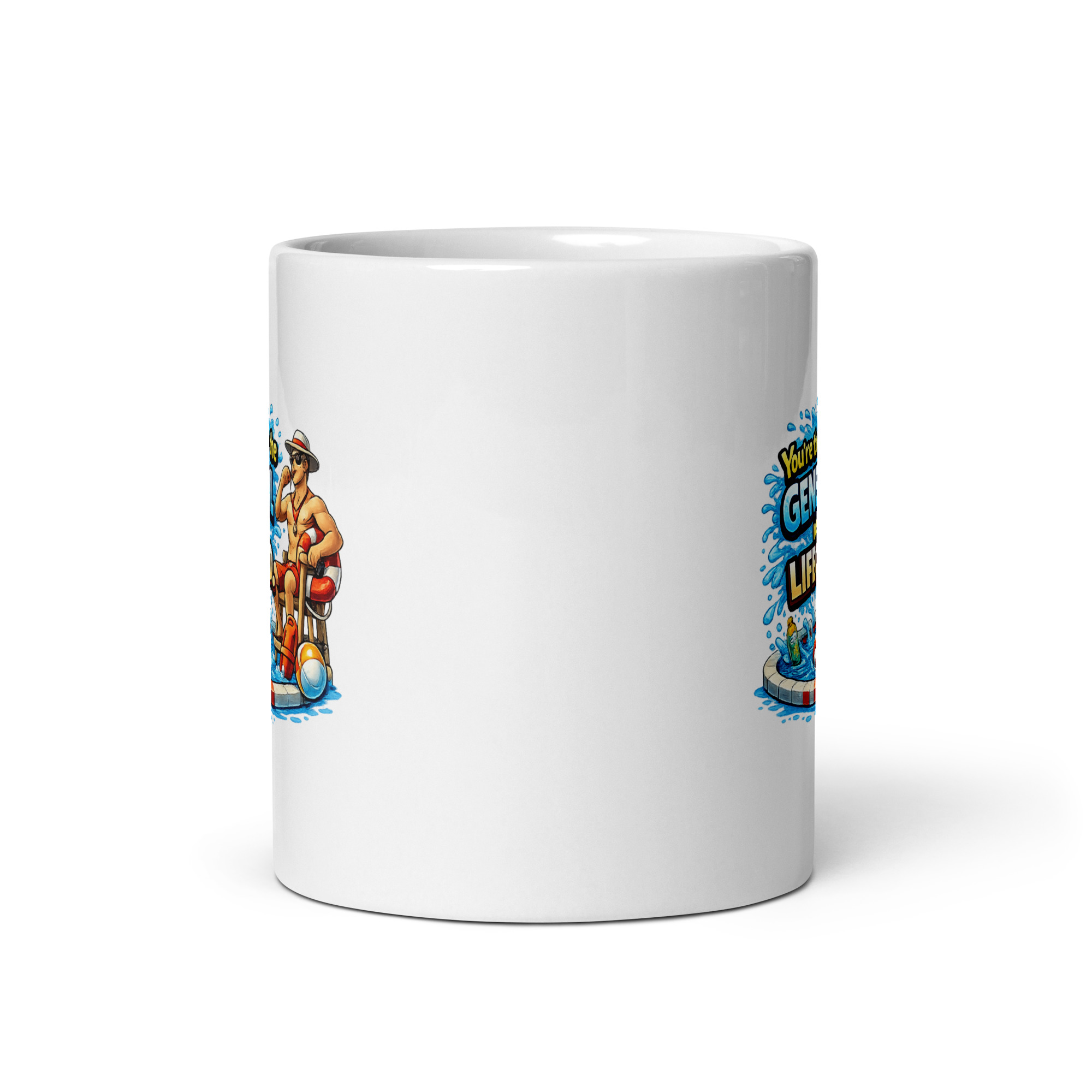 You’re the reason the gene pool needs a lifeguard Mug